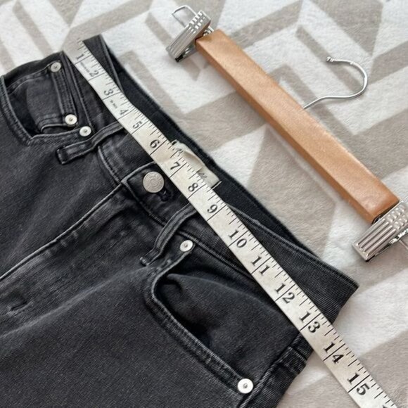 Madewell The High-Rise Slim Boyjean in Lunar Wash size 24 - Picture 6 of 8